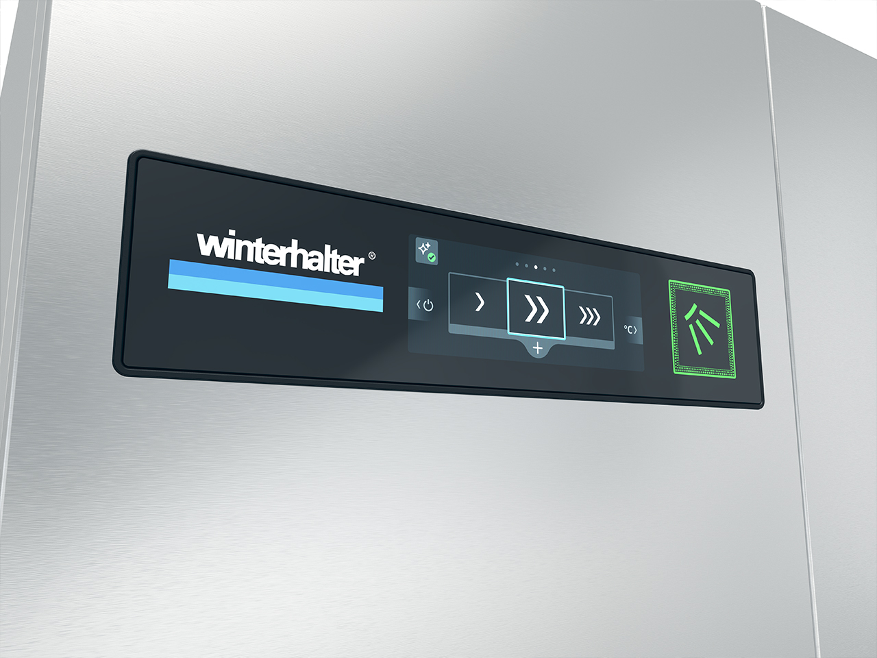Smart display touch lavastoviglie ad avanzamento automatico Winterhalter
